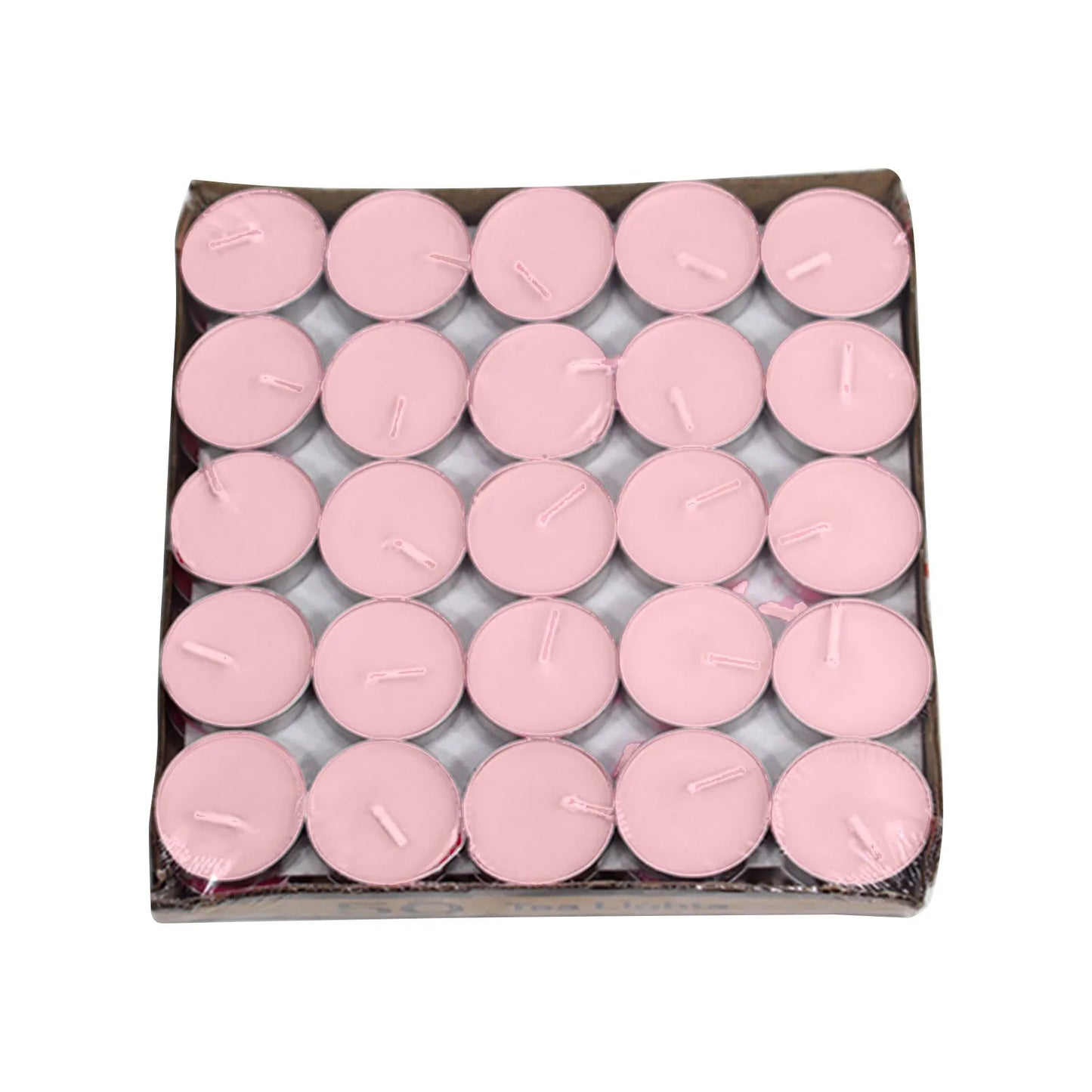 PACK 50 Velas de té- varios colores a elegir