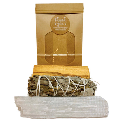 Trío de limpieza energética espiritual y Astral