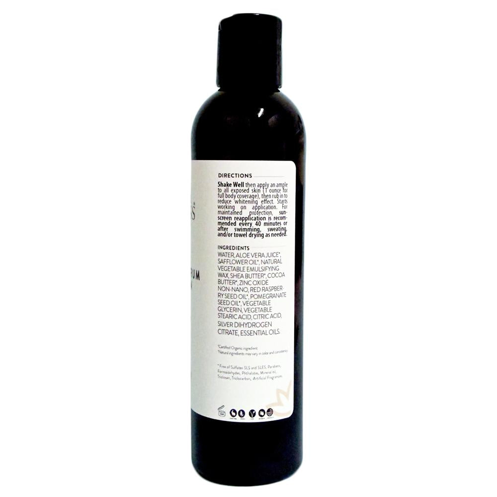 Protector solar orgánico - Protección FPS 40+ de amplio espectro