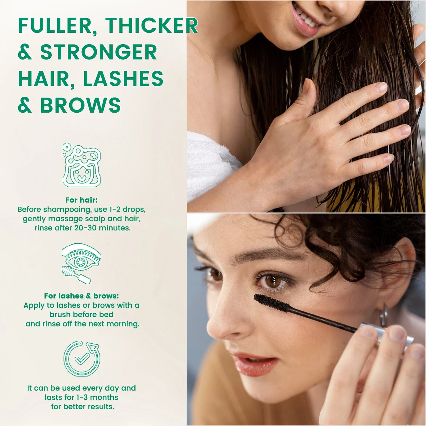 PHATOIL 236ml/118ml aceite de ricino orgánico, aceite esencial sin refinar prensado en frío para el cuidado del cabello crecimiento de pestañas y uñas hidrata la piel