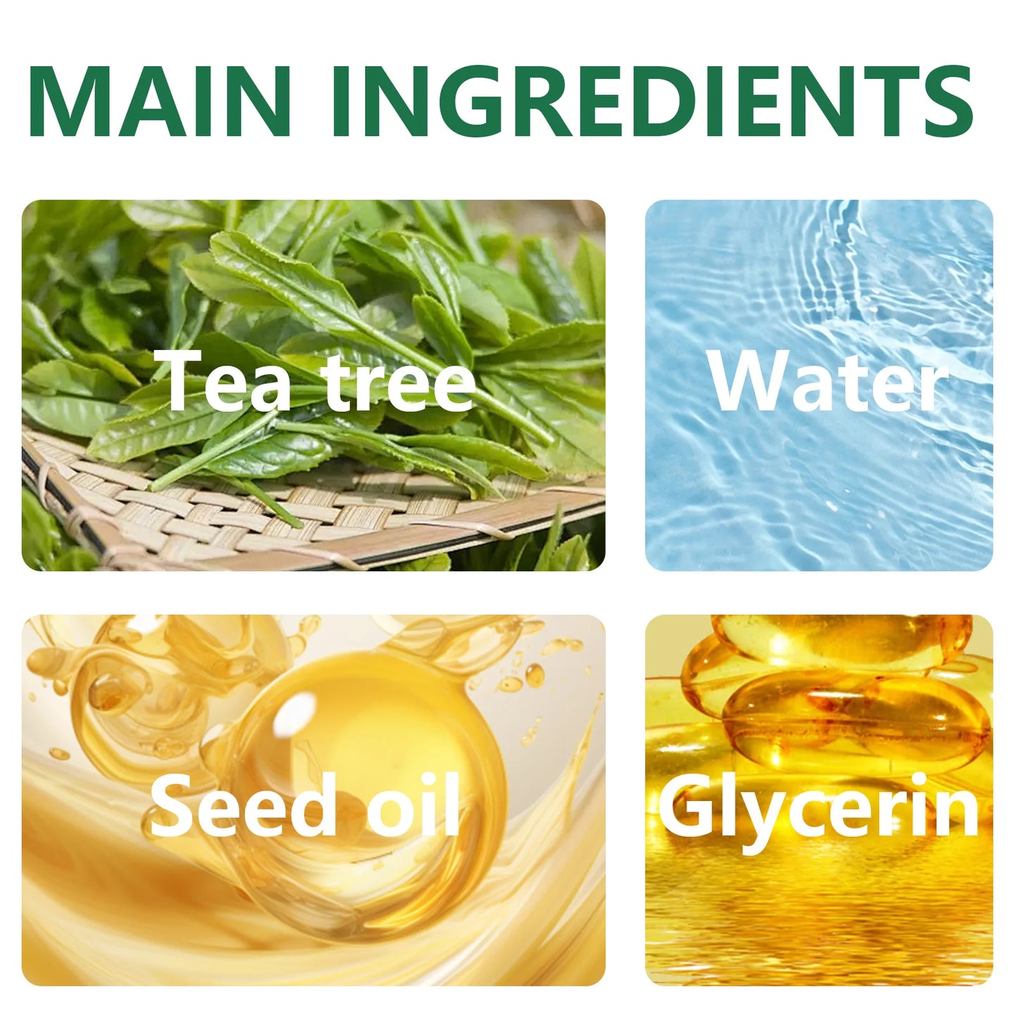 Aceite esencial de árbol de té para el cuidado de la piel, masaje, ducha, difusor de aceite esencial relajante para rostro, cuello