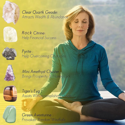 Packs de cristales energeticos para meditacion