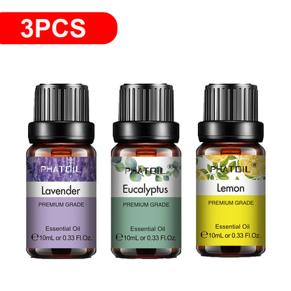 Aceites esenciales vegetales naturales PHATOIL 10 ml elige tu aroma favorito!