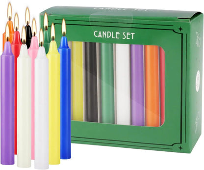 20 velas pequeñas de cera de colores, antigoteo, sin humo, perfumadas, hechas a mano, de alta calidad, ideales para cualquier lugar y para diversas festividades