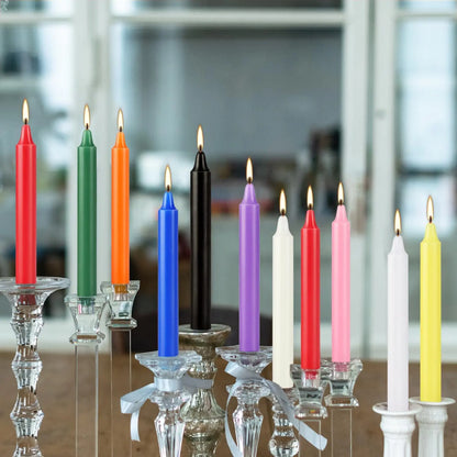 20 velas pequeñas de cera de colores, antigoteo, sin humo, perfumadas, hechas a mano, de alta calidad, ideales para cualquier lugar y para diversas festividades
