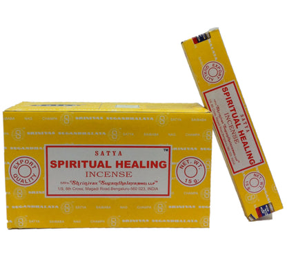 PACK 12 CAJAS Incienso Satya Artesanal- elige tu aroma favorito + (Quemador de REGALO)