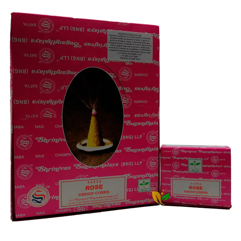 PACK 12 CAJAS Incienso Satya Artesanal- elige tu aroma favorito + (Quemador de REGALO)